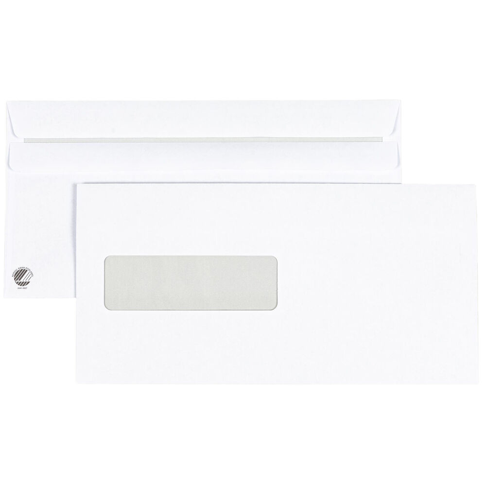 Kuvert självhäftande
