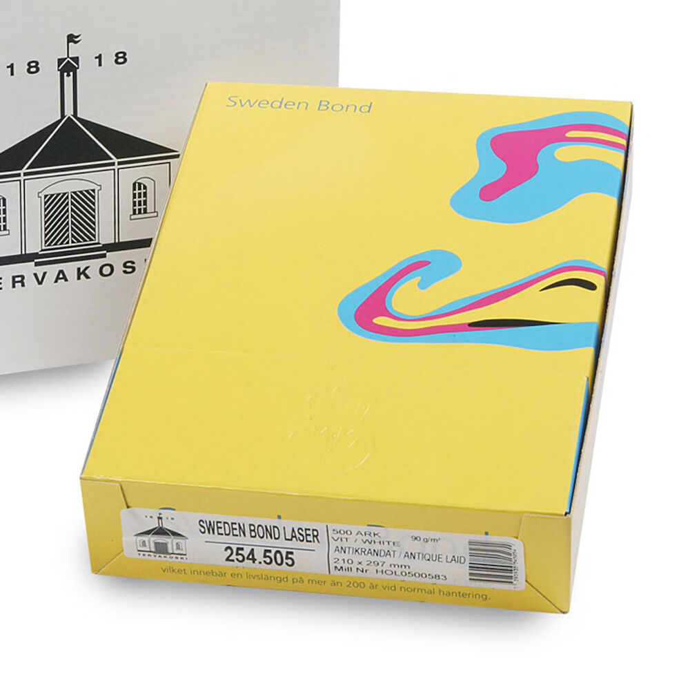 Kopieringspapper Sweden Bond Laser A4