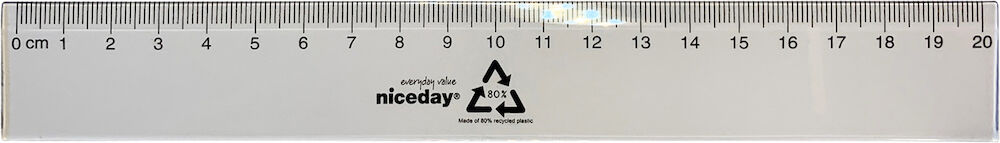 Linjal returplast Niceday