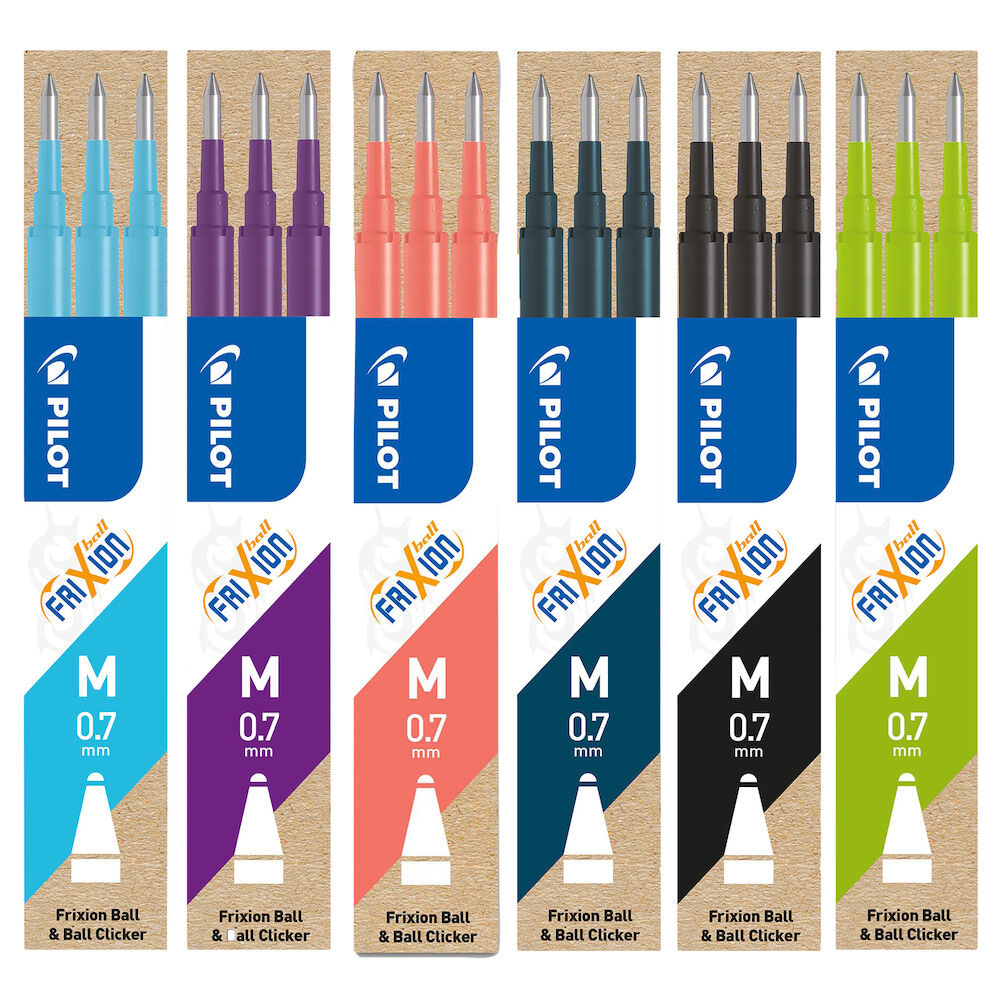 Patron Pilot Frixion 07 Raderbar 3-pack refill