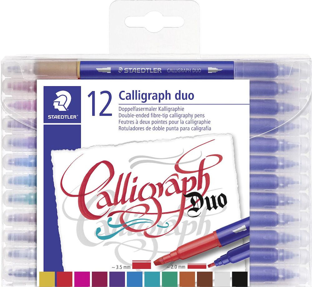 Kalligrafipennor Staedtler Duo