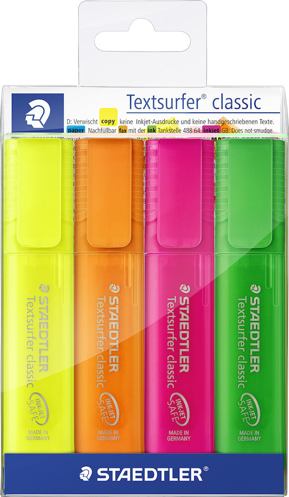 Övestrykningspenna Staedtler Textsurfer Neon 