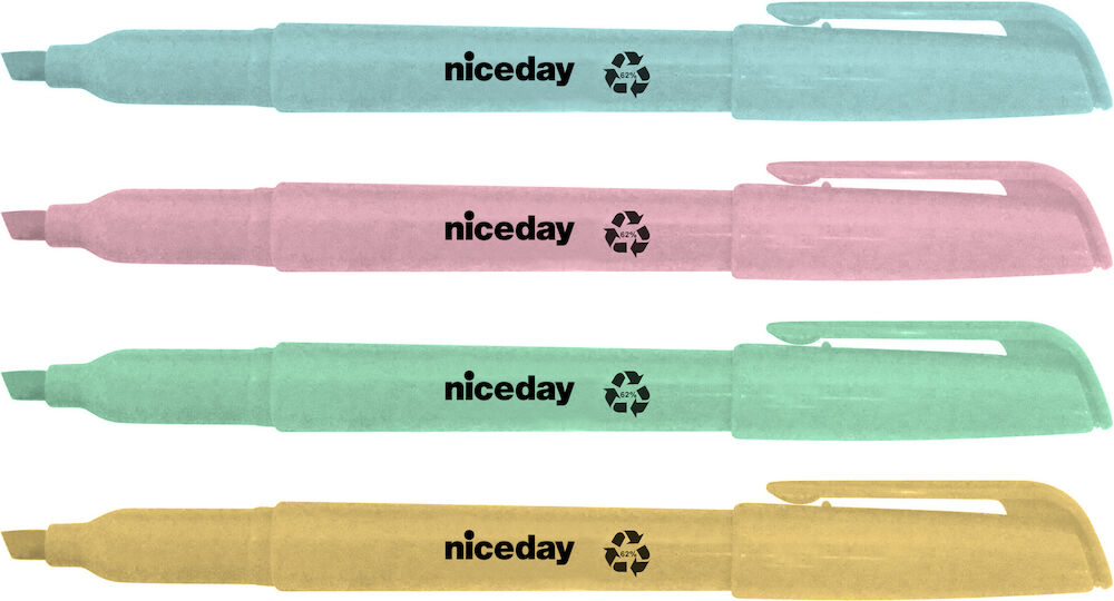 Överstrykningspenna Niceday Pastell
