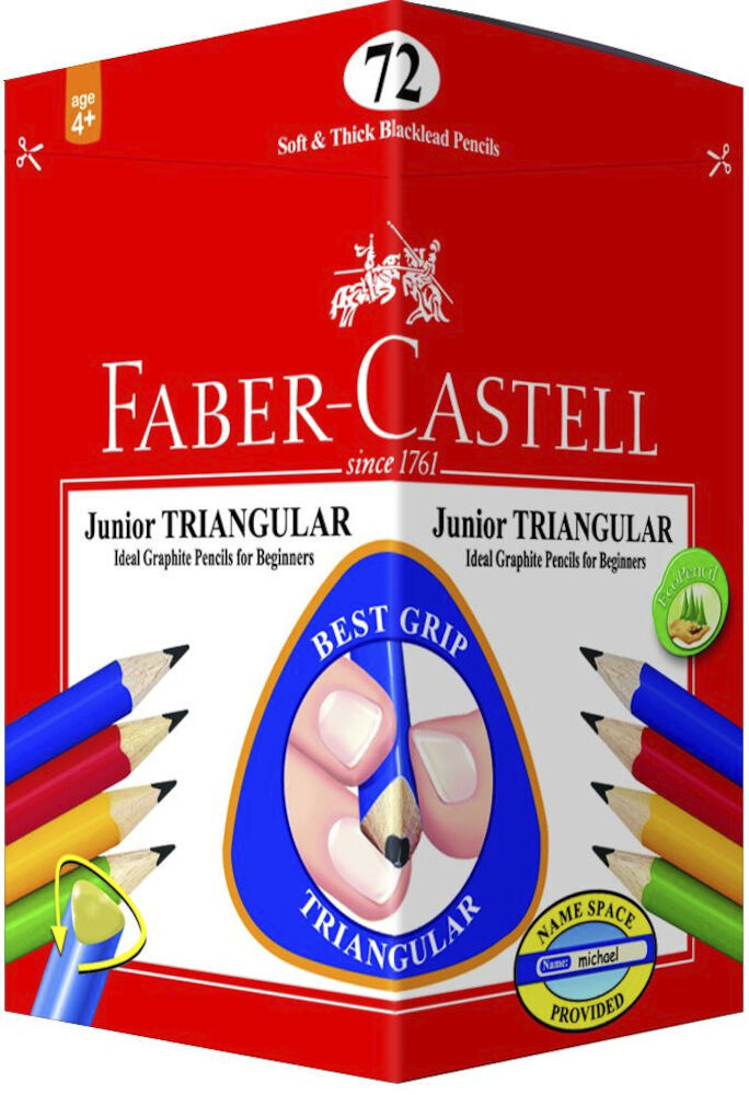 Blyertspenna Faber Trian 