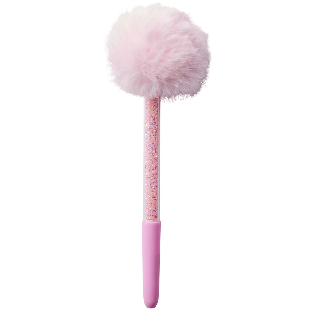 Kulspetspenna Pompom Glitter