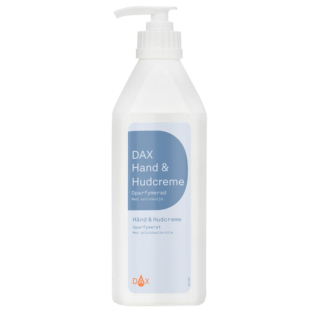 Hand- & hudcreme Dax pump 600 ml