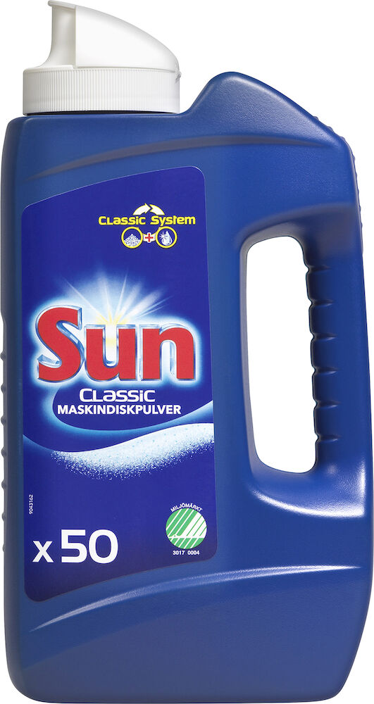 Maskindiskmedel pulver Sun Classic 900 Gram