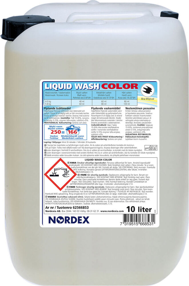 Flytande Tvättmedel Liquid Wash 10 Liter