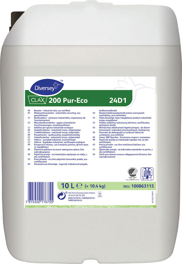 Tvättförstärkare flytande Clax 200 Pur-Eco