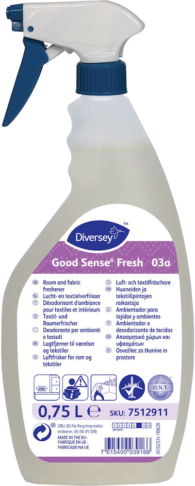 Luft- och textilfräschare Good Sense Fresh 0,75 liter