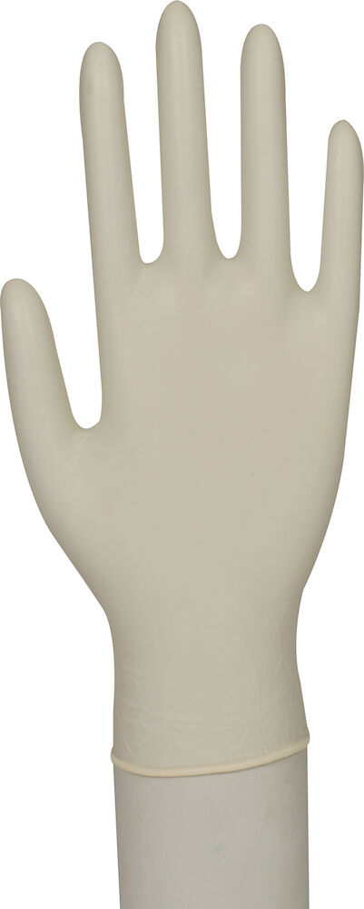 Engångshandske Latex Puderfri Vit 100 st/fp