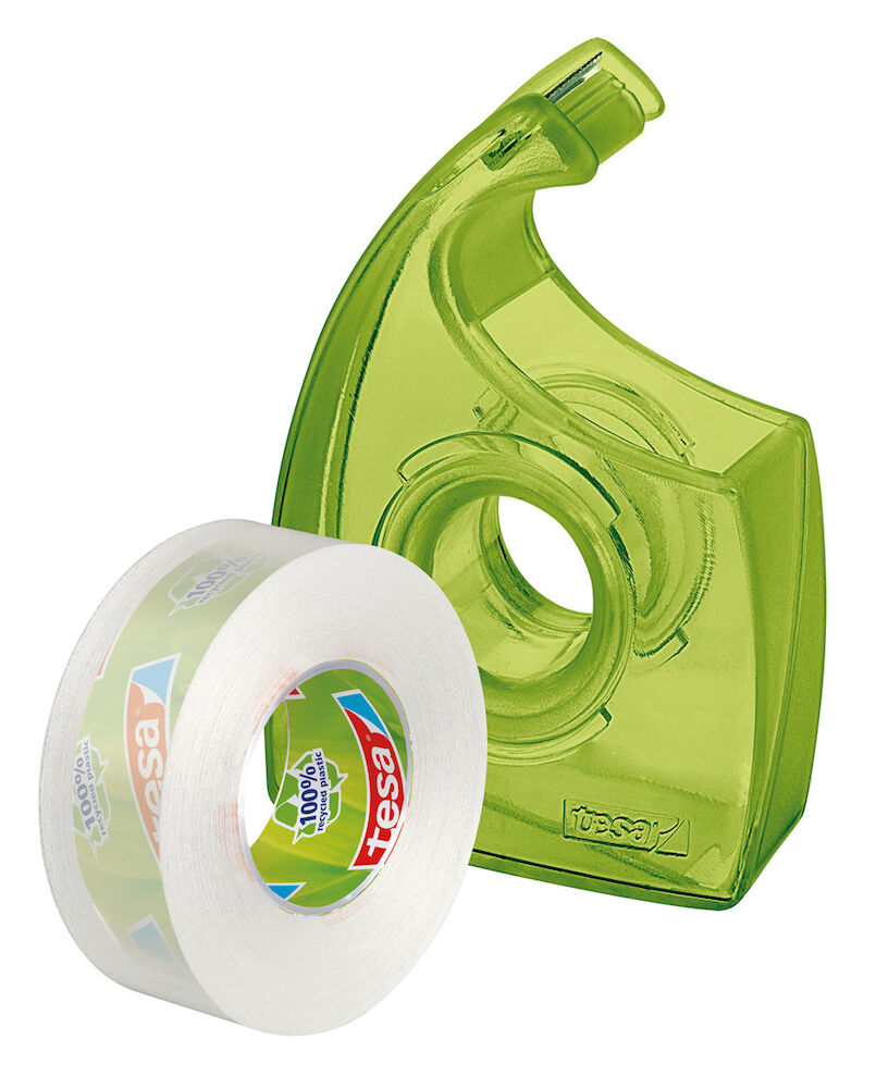 Tejphållare Tesa Easy Cut Eco inkl. en tejprulle