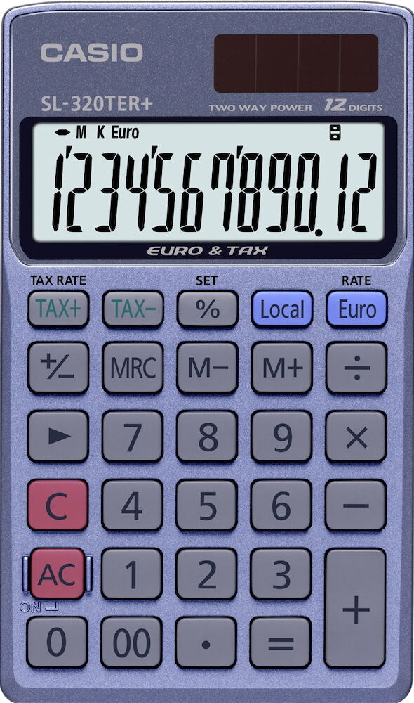 Bords-/ Miniräknare Casio SL-320TER+