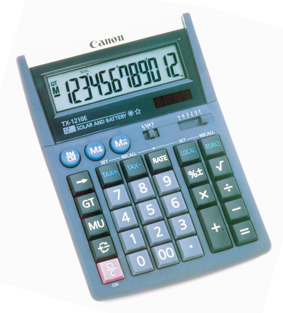 Bords-/ MiniRäknare Canon TX1210-E