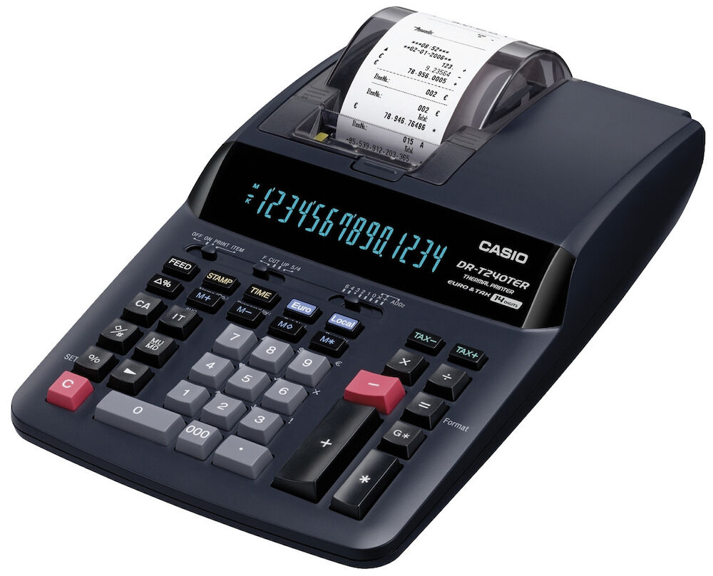 Räknare Casio DR-T240TER