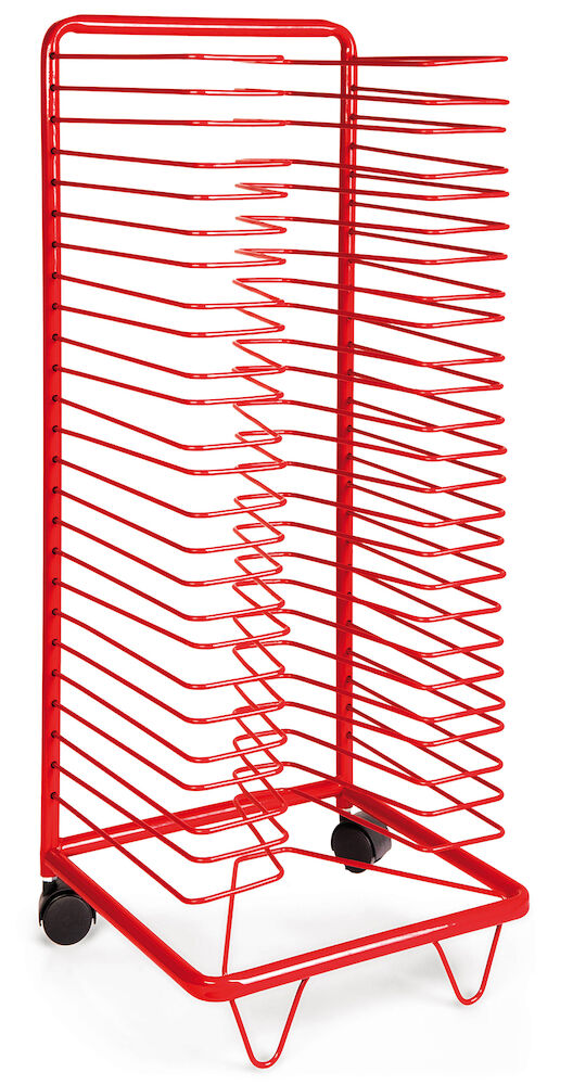 Torkställning Metall på hjul