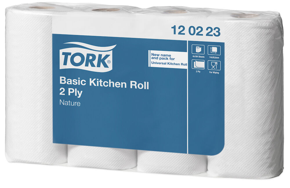 Köksrullar Basic 4-pack Tork