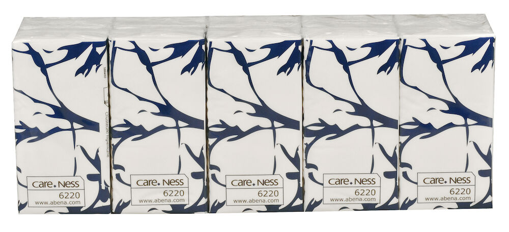 Pappersnäsduk CareNess 3-lager Abena
