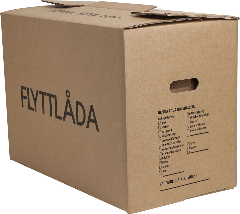 Flyttlåda dubbelwell 7 mm / 560 x 330 x 406 mm