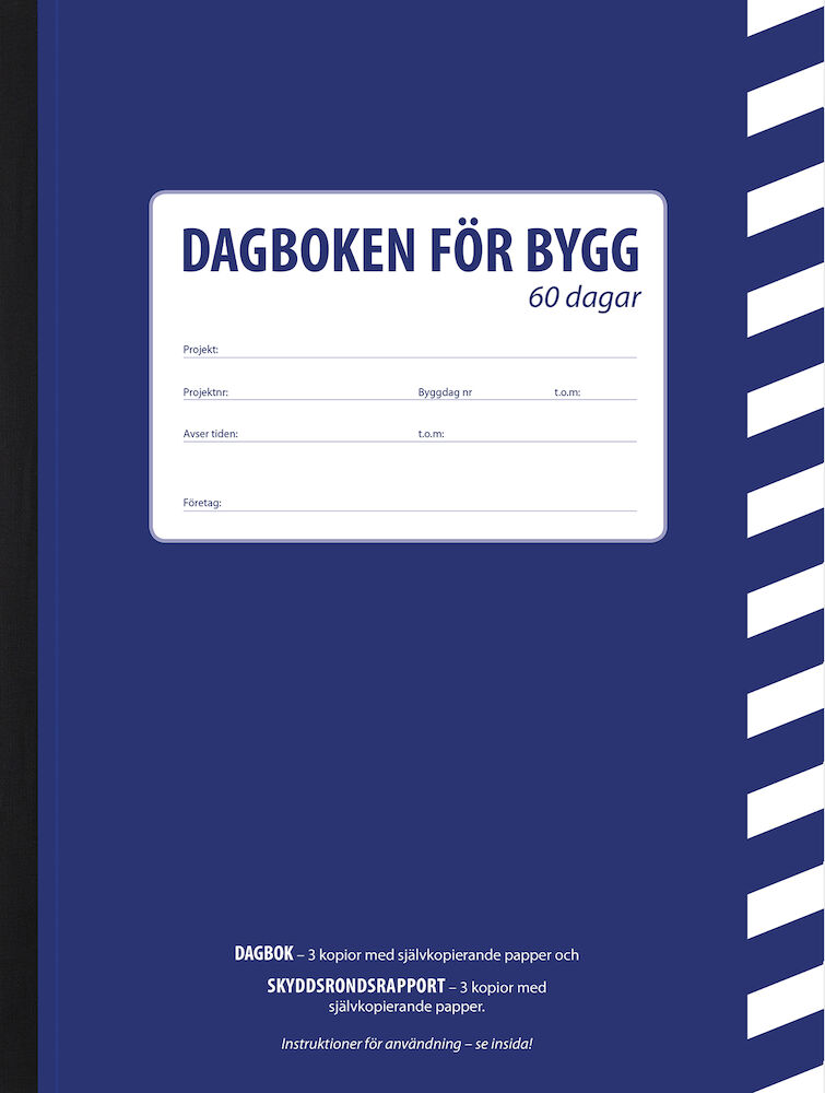 Byggdagbok A4/A5