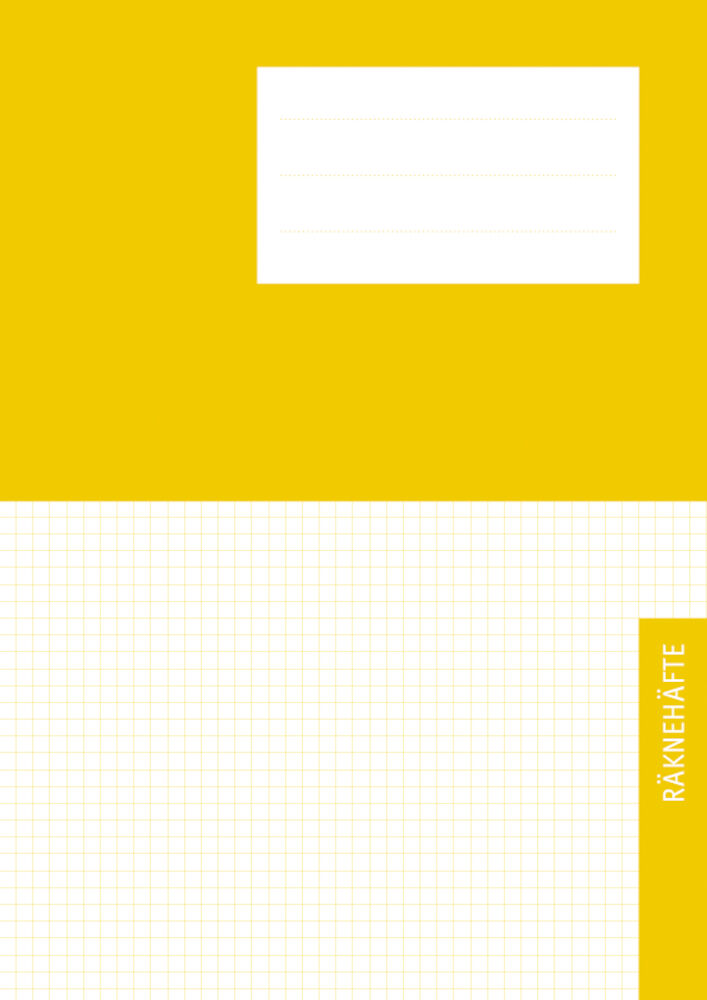 Skrivhäften A4 Niceday