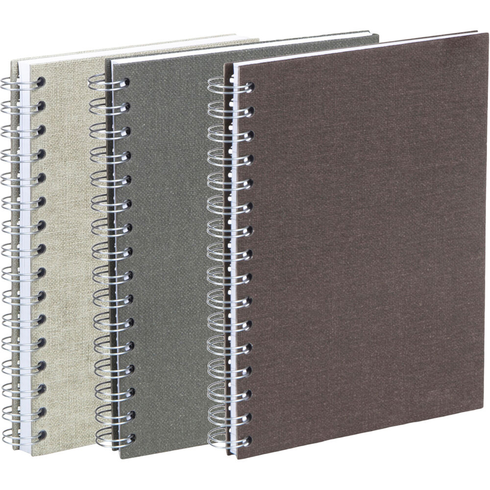 Anteckningsbok Bigso A5 canvas olinjerad