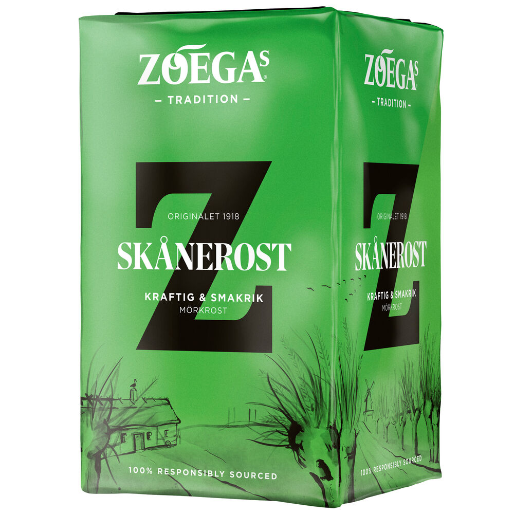 Kaffe Brygg Zoégas Skånerost 450 g