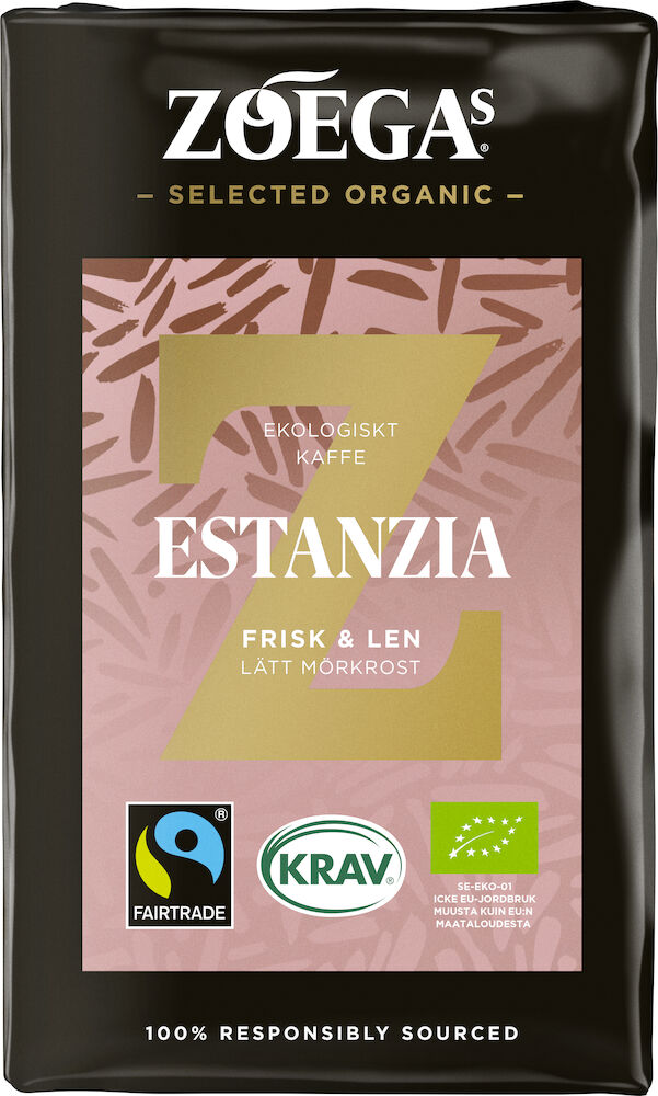 Kaffe Brygg Zoégas Estanzia Fairtrade 450 gram
