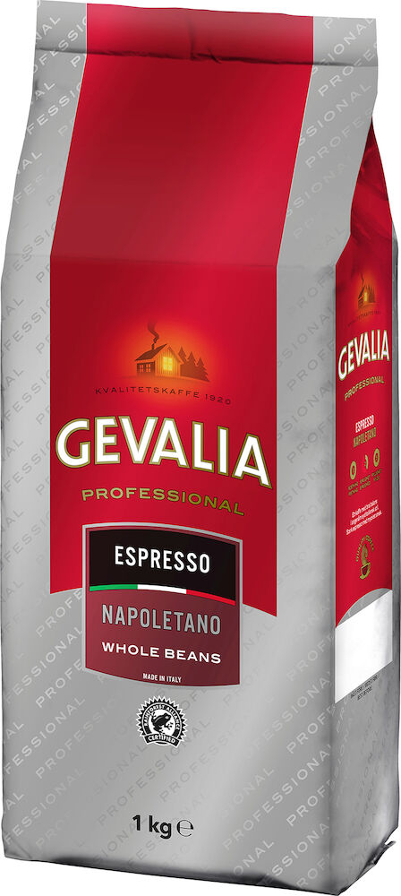 Kaffe Gevalia Espresso Napoletano Hela Bönor 1000 gram