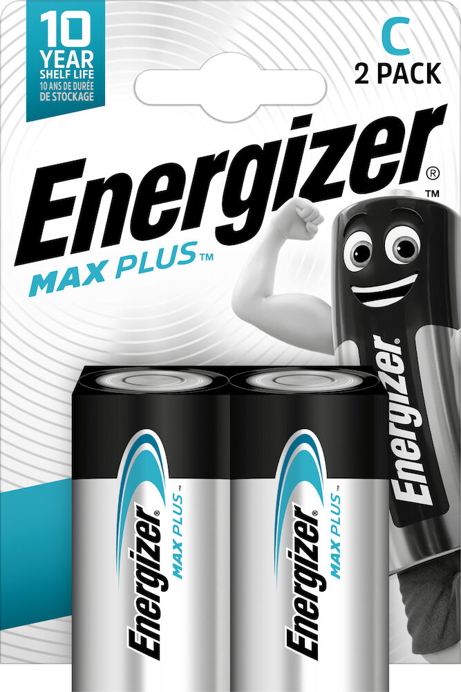 Energizer Batteri Max Plus Alkaliskt C