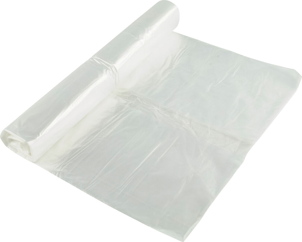 Sopsäckar 190-240 Liter 15my Transparent