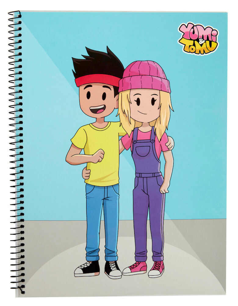 Kollegieblock Yumi & Tomu A4