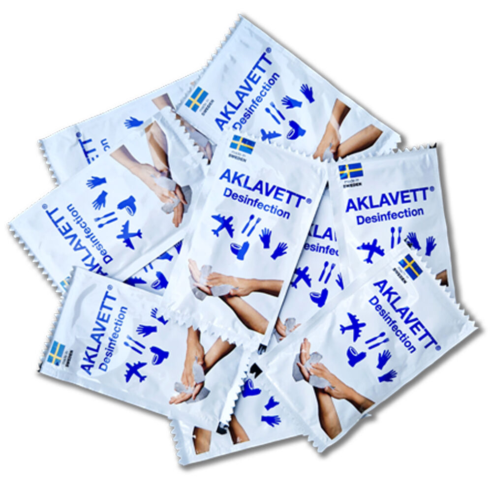 Desinfektionsservett Aklavett 70%