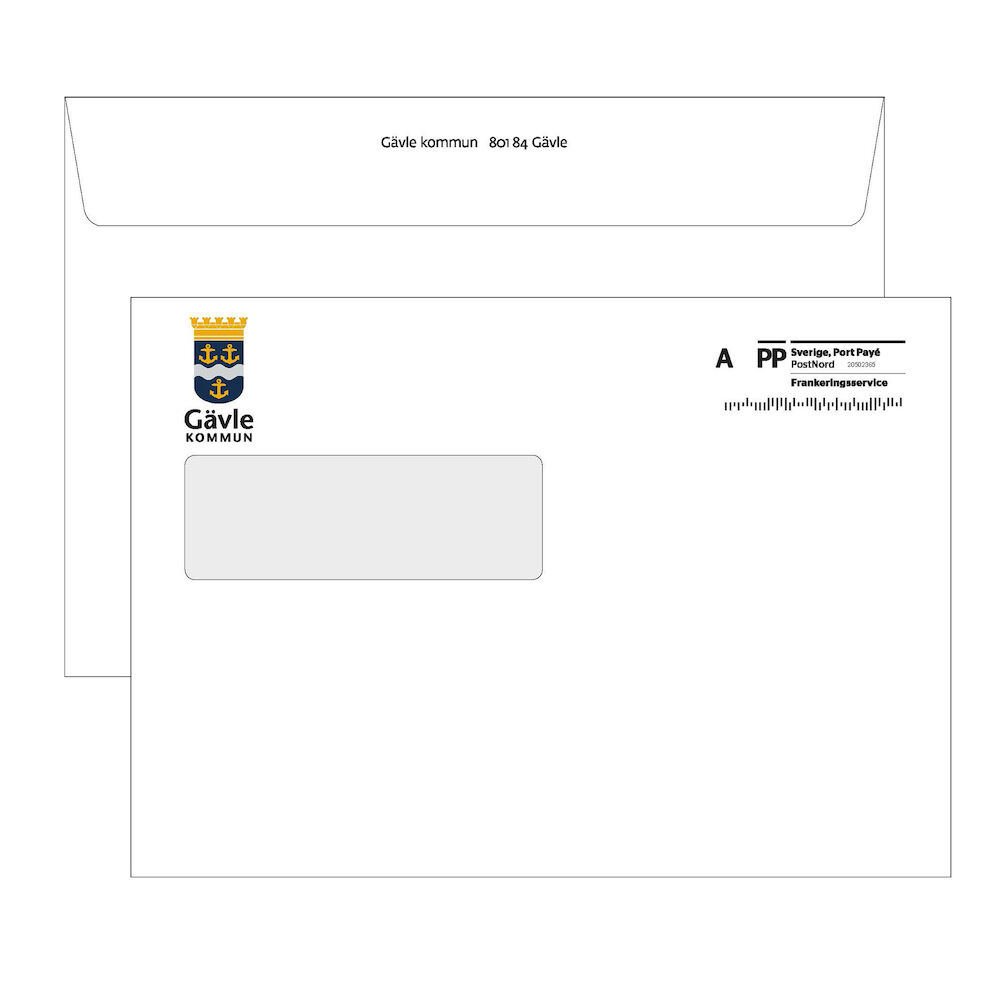 Kuvert C5V2 TR 4+1 Gävle Kommun