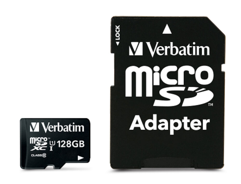 Minneskort Premium Micro SDHC kort med SDHC-adapter Verbatim