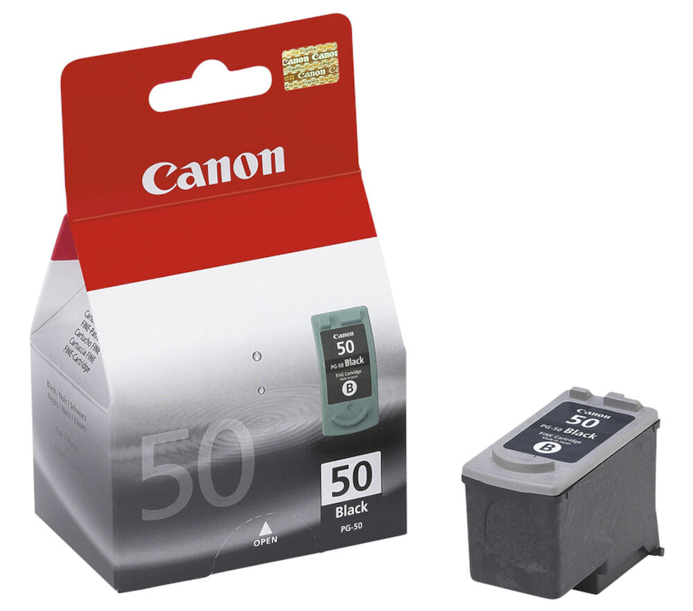 Bläckpatron Canon PG-50BK Svart
