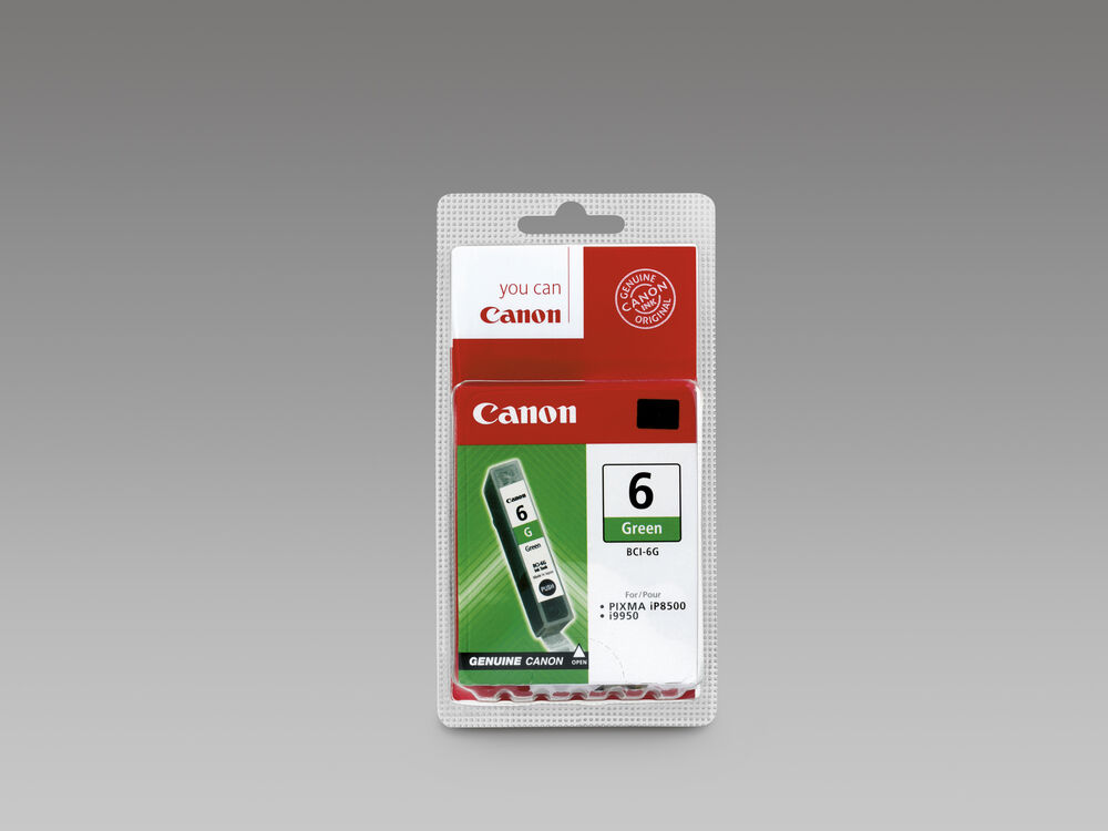 Bläckpatron Canon BCI-6G Grön