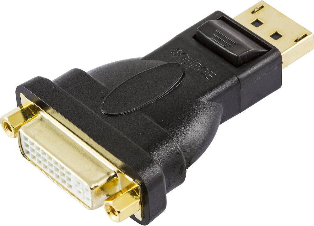 DisplayPort (ha) - DVI-D singlelink (ho) Deltaco