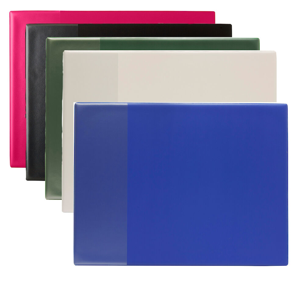 Skrivbordsunderlägg med plastflik  53x40cm PP-plast