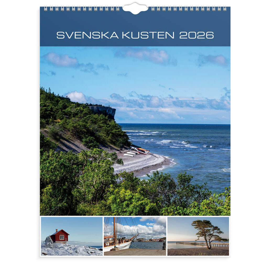 Väggkalender Svenska kusten 2026