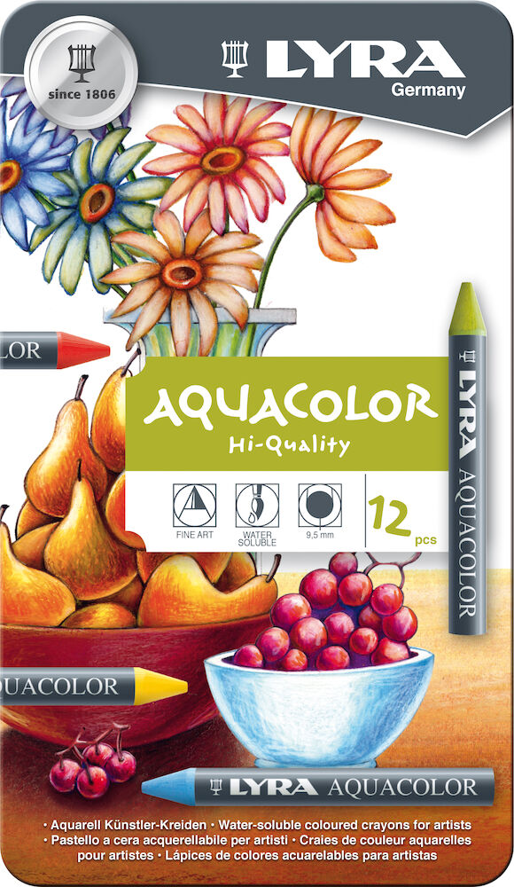 Akvarellkrita Lyra Aquacolor