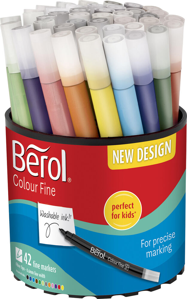 Tuschpennor Berol Fine 12-/42-/288-pack