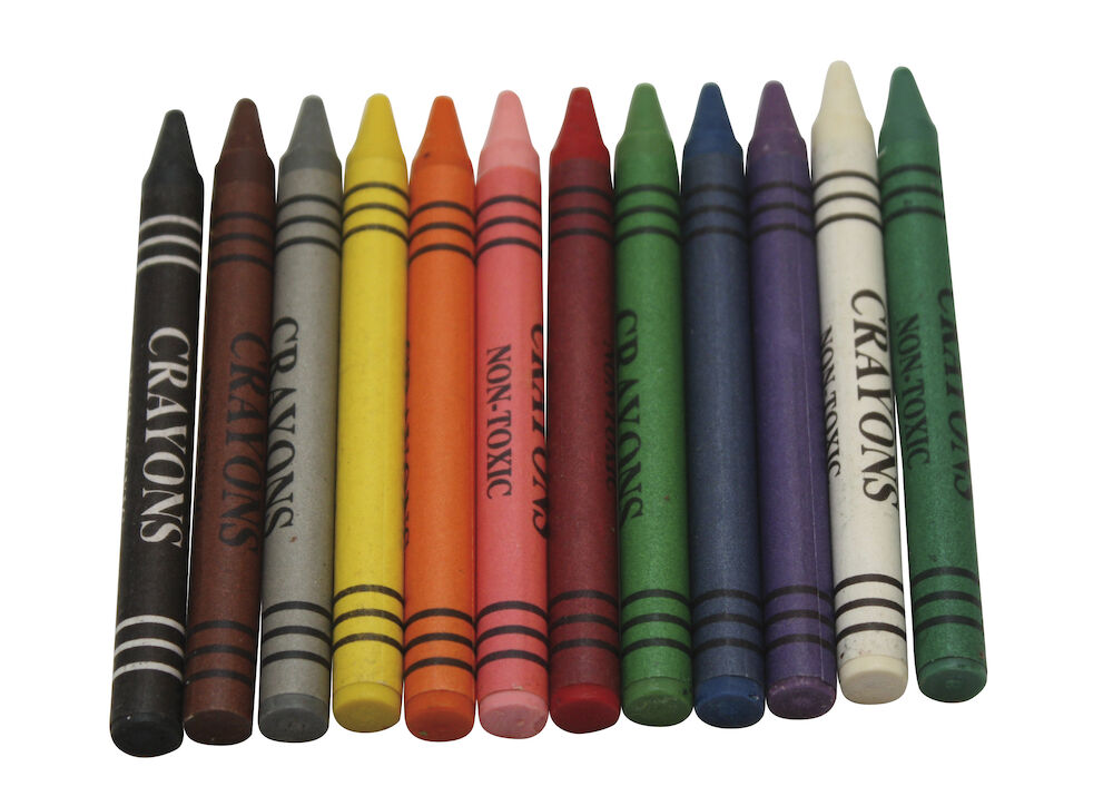 Vaxkritor Crayons 8mm 12/fp