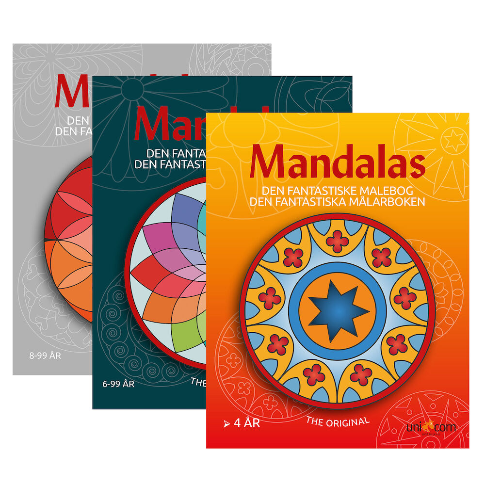 Målarbok Mandalas