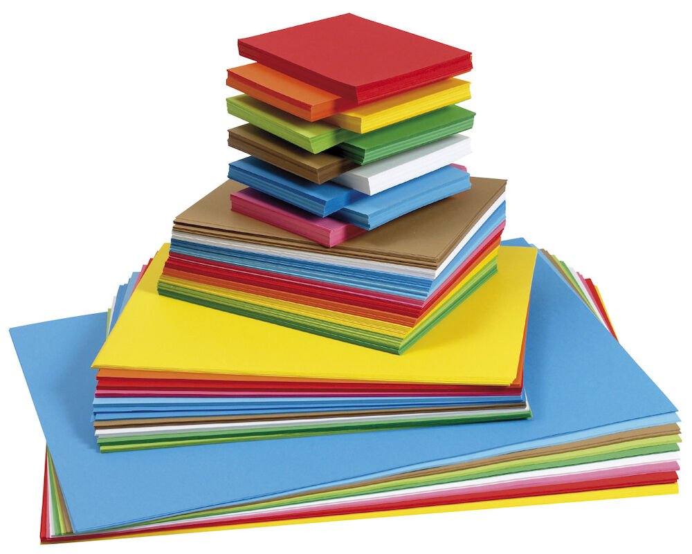 Kartong 160g mixade storlekar & färger 1500/fp