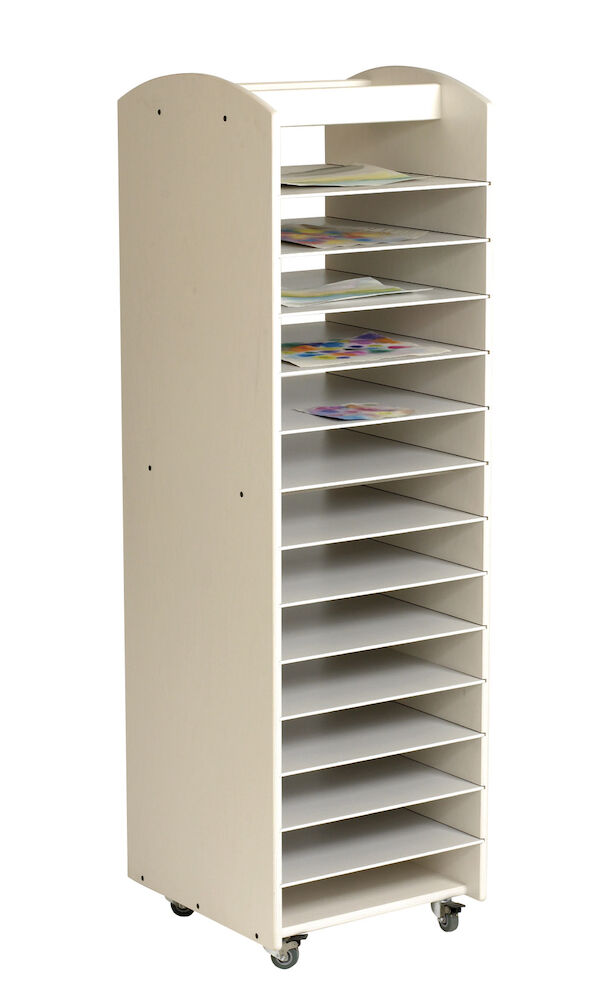 Tork- och förvaringshylla