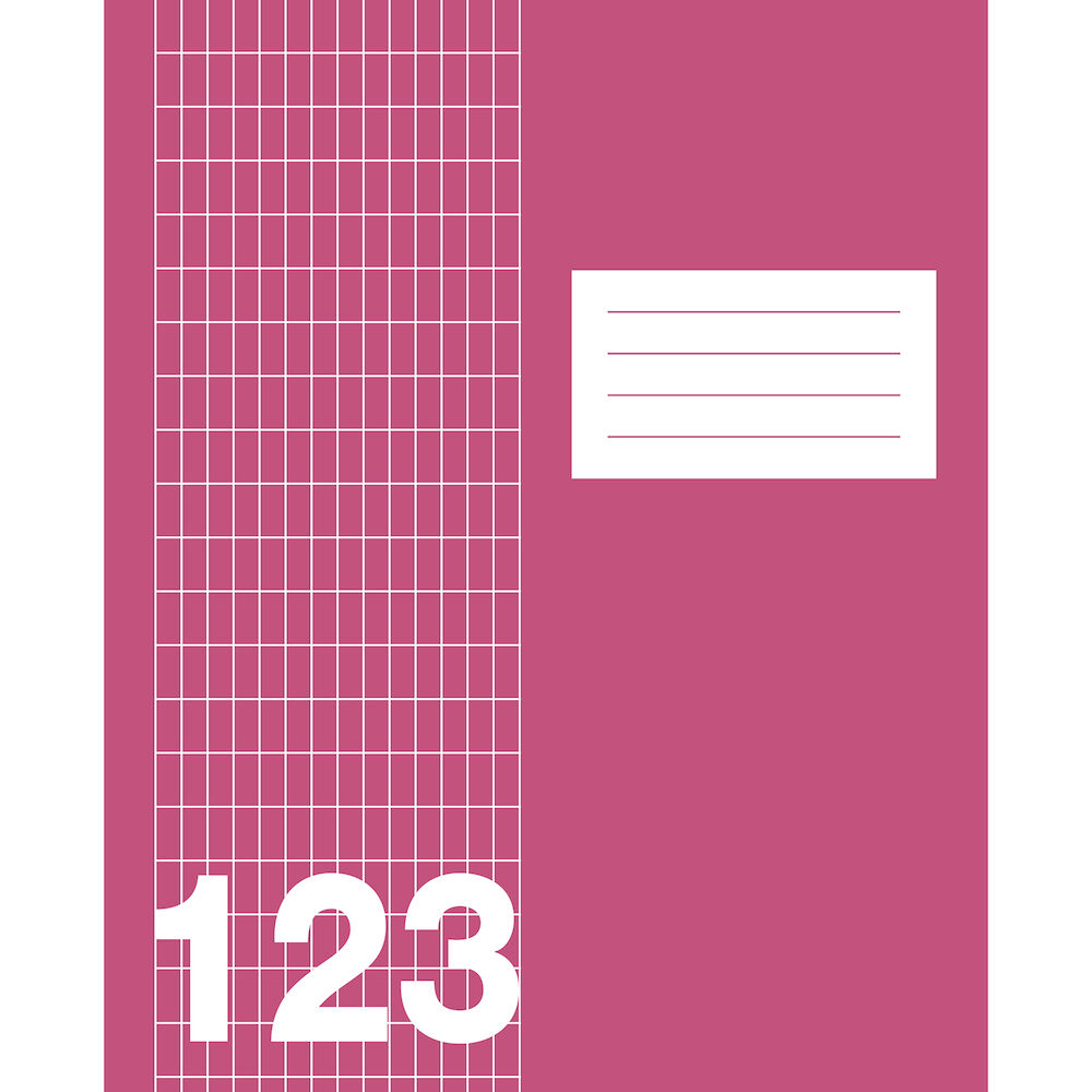 Skriv- och räknehäfte 17x21cm