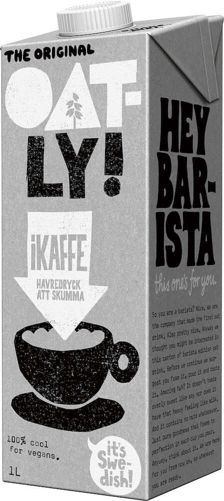 Havredryck Oatly ikaffe 1 Liter