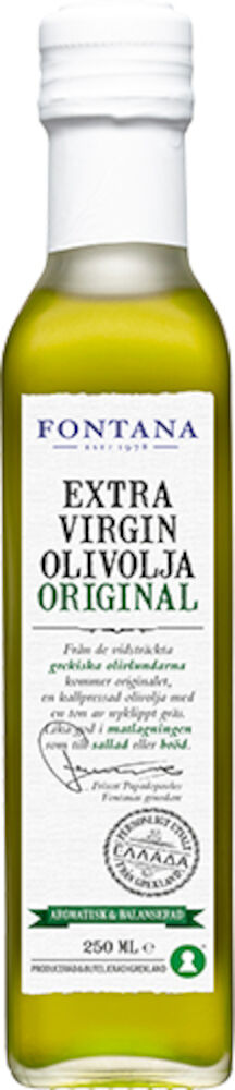 Olivolja Original extra virgin 250 ml Fontana