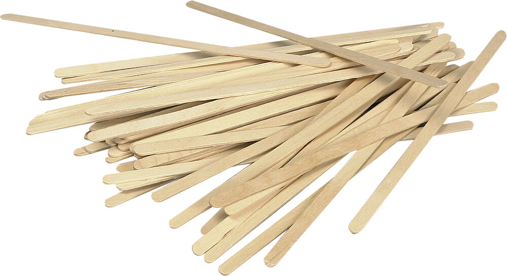 Rörpinne trä 14 cm 1000 st/fp